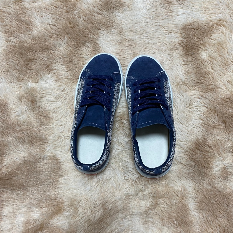 Women'S Shoes Navy Blue - Summer Navy Blue Large Size Shoes