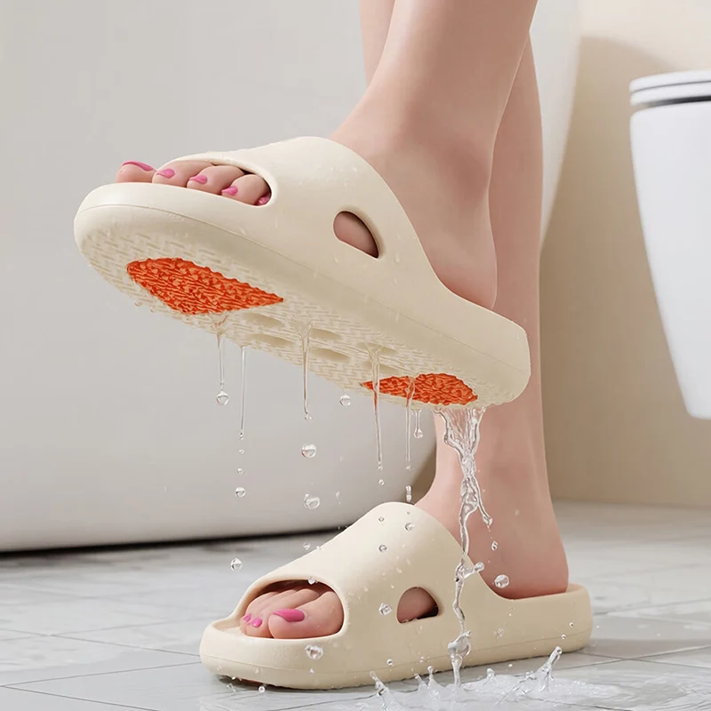 Women'S Shoes Plus Size - Anti-slip Hollow Out Bathroom Shallower Slippers
