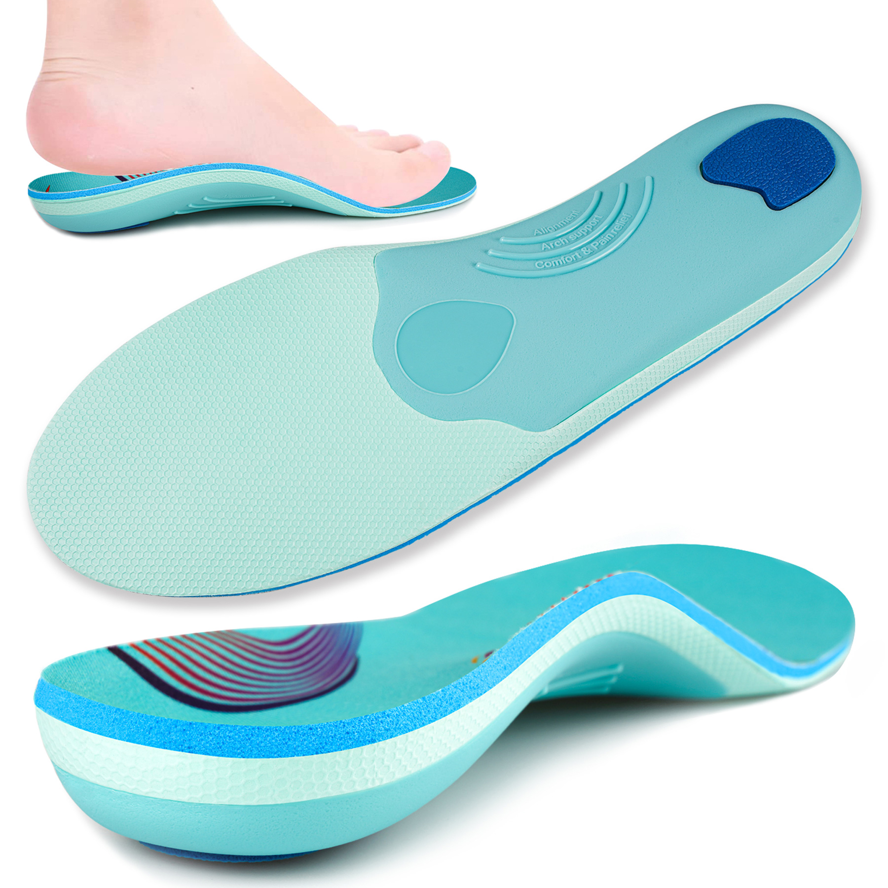 Women'S Shoes For Plantar Fasciitis - iFitna 3 Pairs Plantar Fasciitis Orthopedic