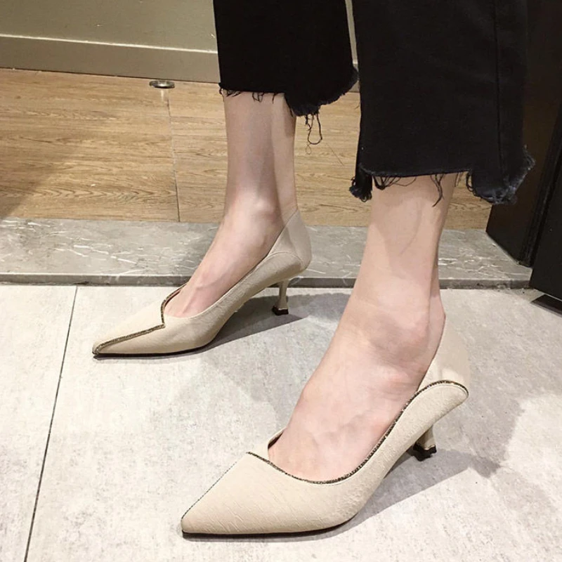 Woman Pumps Sexy Leather Casua - Women Shoes Quick Delivery ulasan dan harga