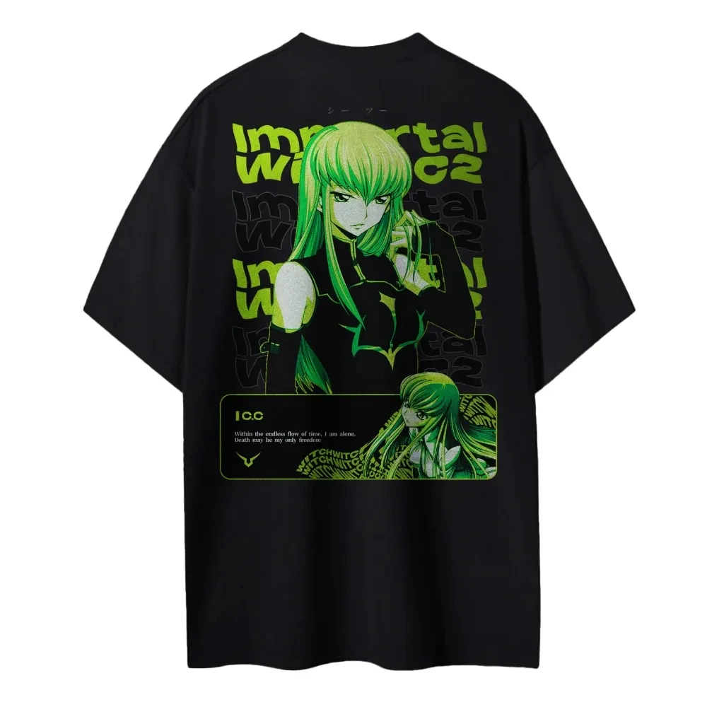 New Code Geass T-Shirt C.C. Ch - Women Shoes Quote ulasan dan harga