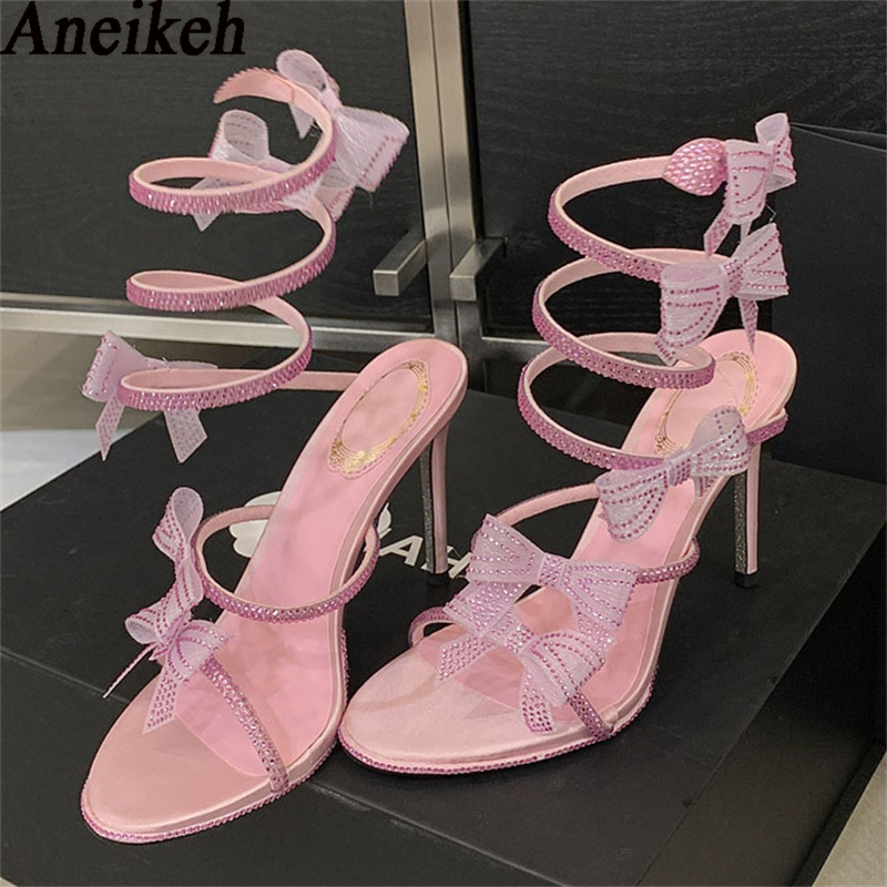 Aneikeh Elegant Pink Wedding S - Gladiator Sandal Women ulasan dan harga
