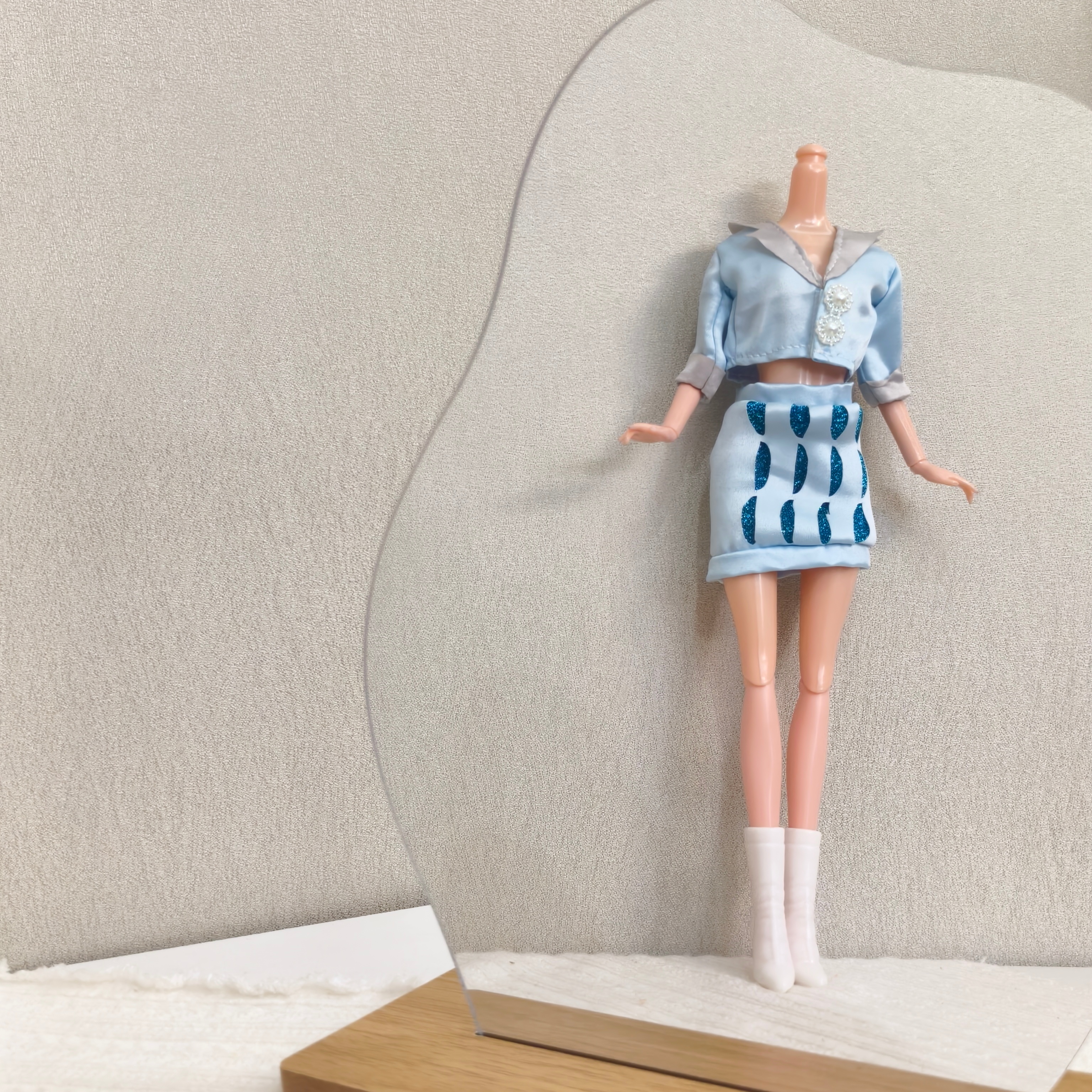 11.5-inch doll clothes blue sm - Women'S Shoes Navy Blue ulasan dan harga