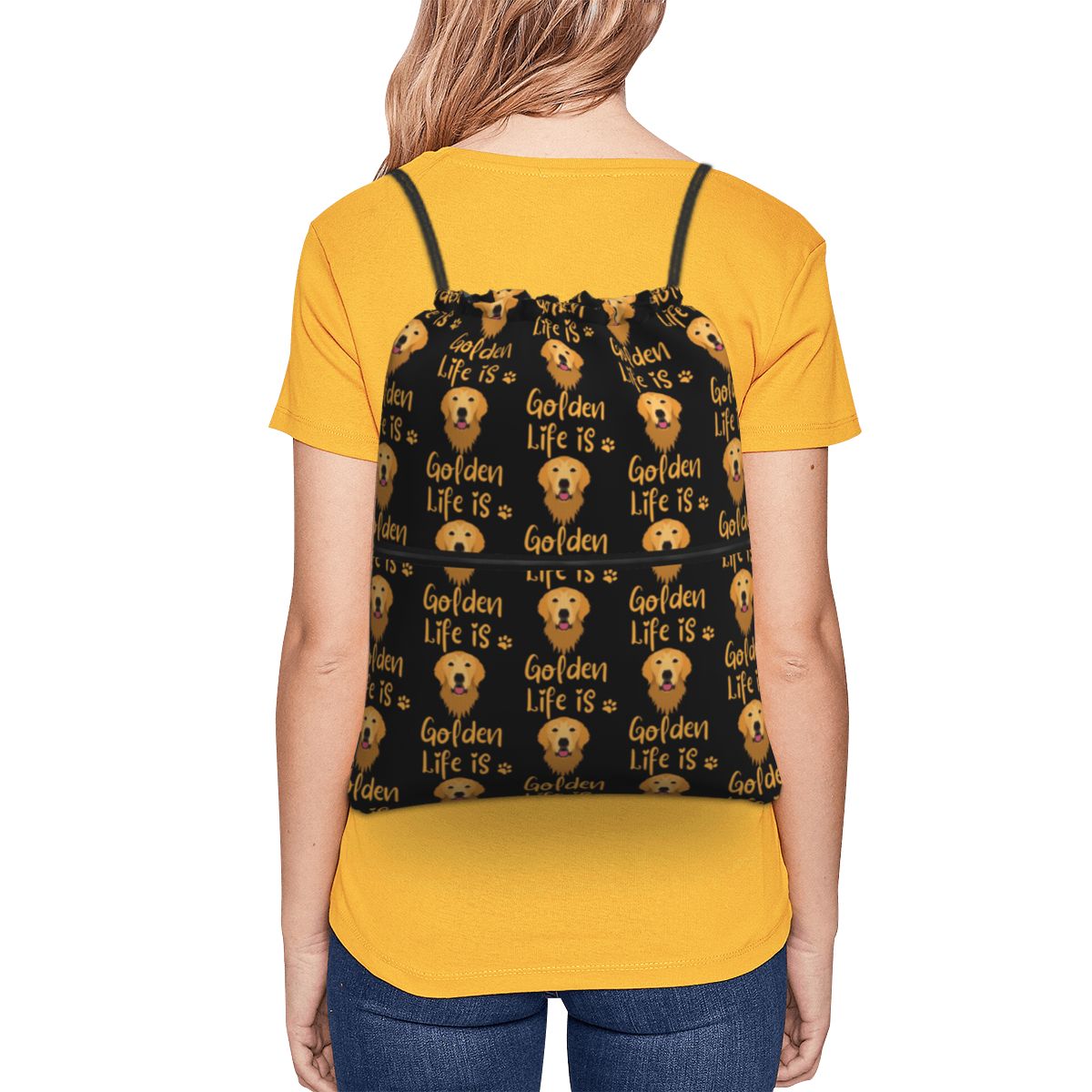 GOLDEN RETRIEVER Quote Backpac - Women Shoes Quote ulasan dan harga