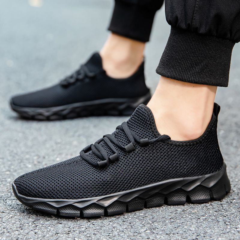 Men Sports Running Black Joggi - Women Shoes Tennis ulasan dan harga