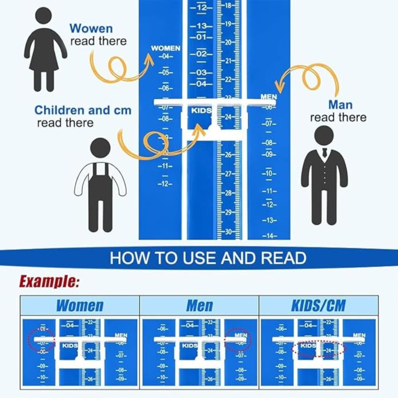 Foot Measuring Device Family S - Women Shoes Size 7 ulasan dan harga