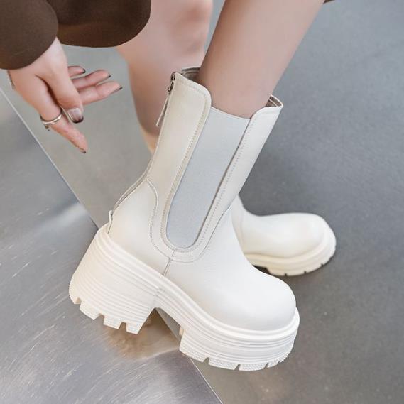 9cm New ROME Genuine Leather A - Women'S Shoes High Arch Support ulasan dan harga