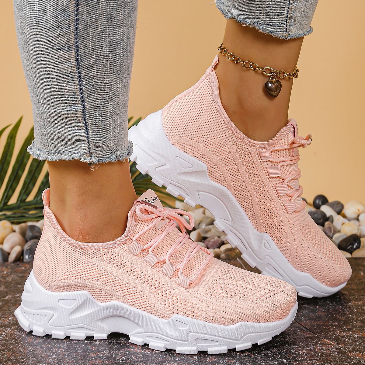 New women's thick-soled sneake - Women Shoes Tennis ulasan dan harga