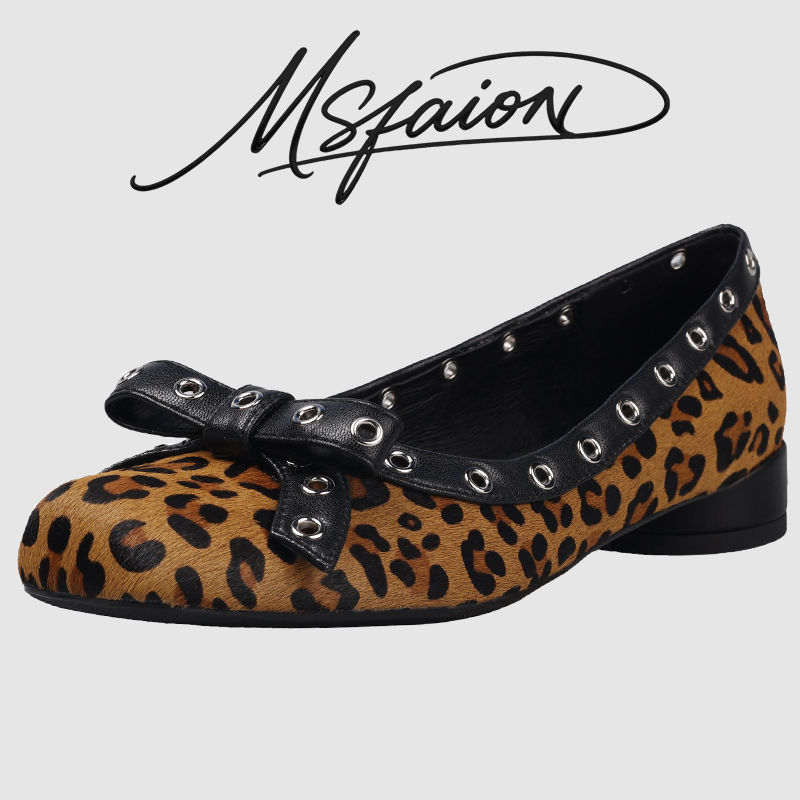 Women's Leopard Print Patent L - Court Heel Pointed ulasan dan harga