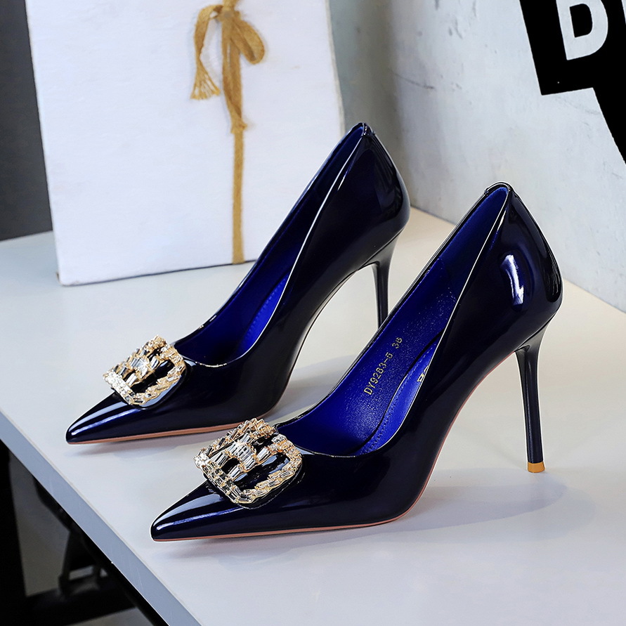 BIGTREE Elegant Pointed Toe Hi - Court Heel Pointed ulasan dan harga