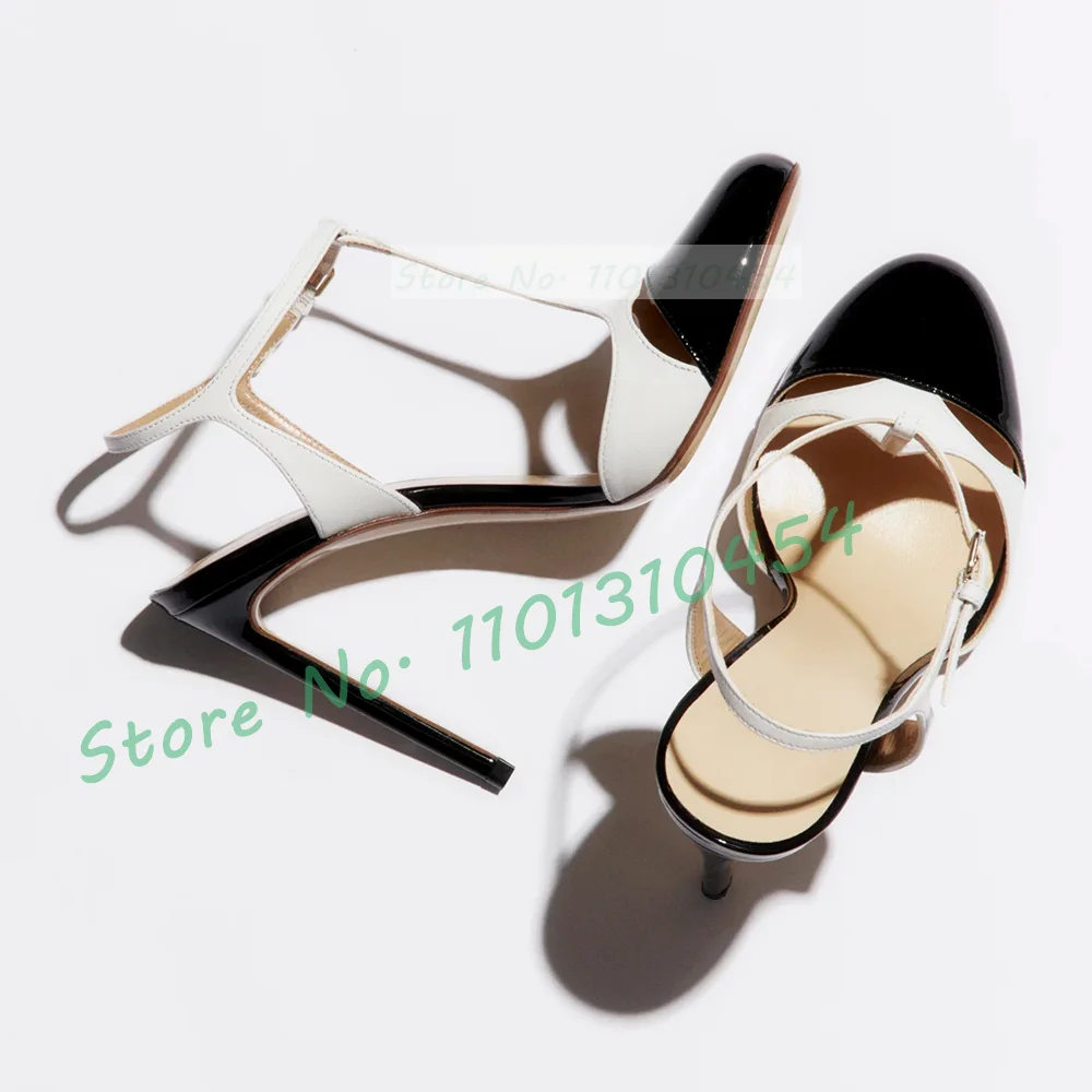 Two Tones T-bar Sandals For Wo - Women'S Shoes For Work ulasan dan harga