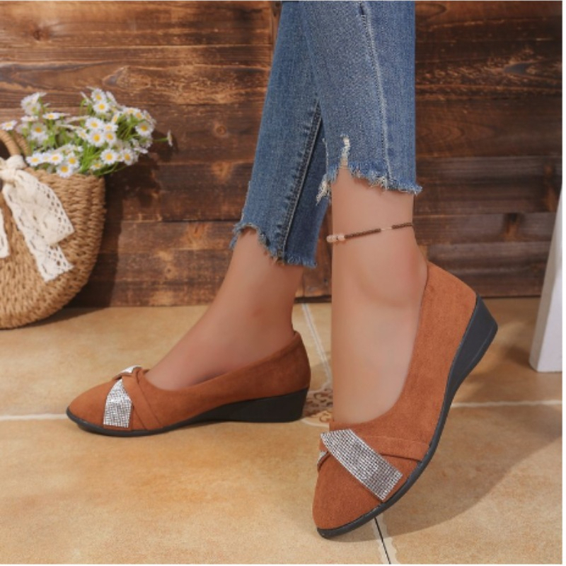 Temperament Ballet Shoes, Low- - Women Shoes Wedges ulasan dan harga