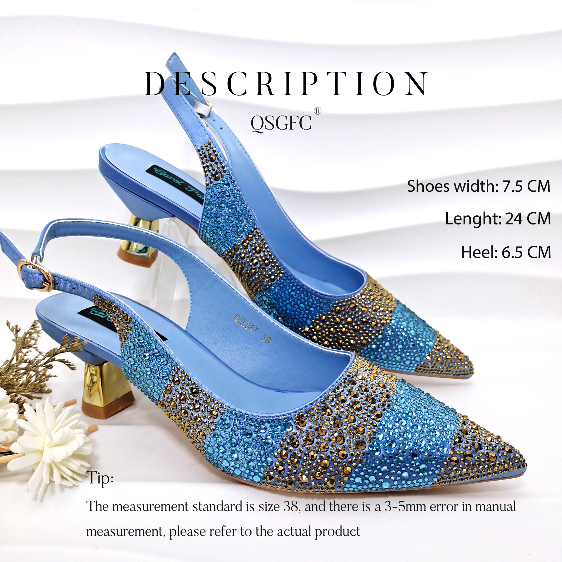 New Italian Design Stylish And - Women'S Shoes Navy Blue ulasan dan harga