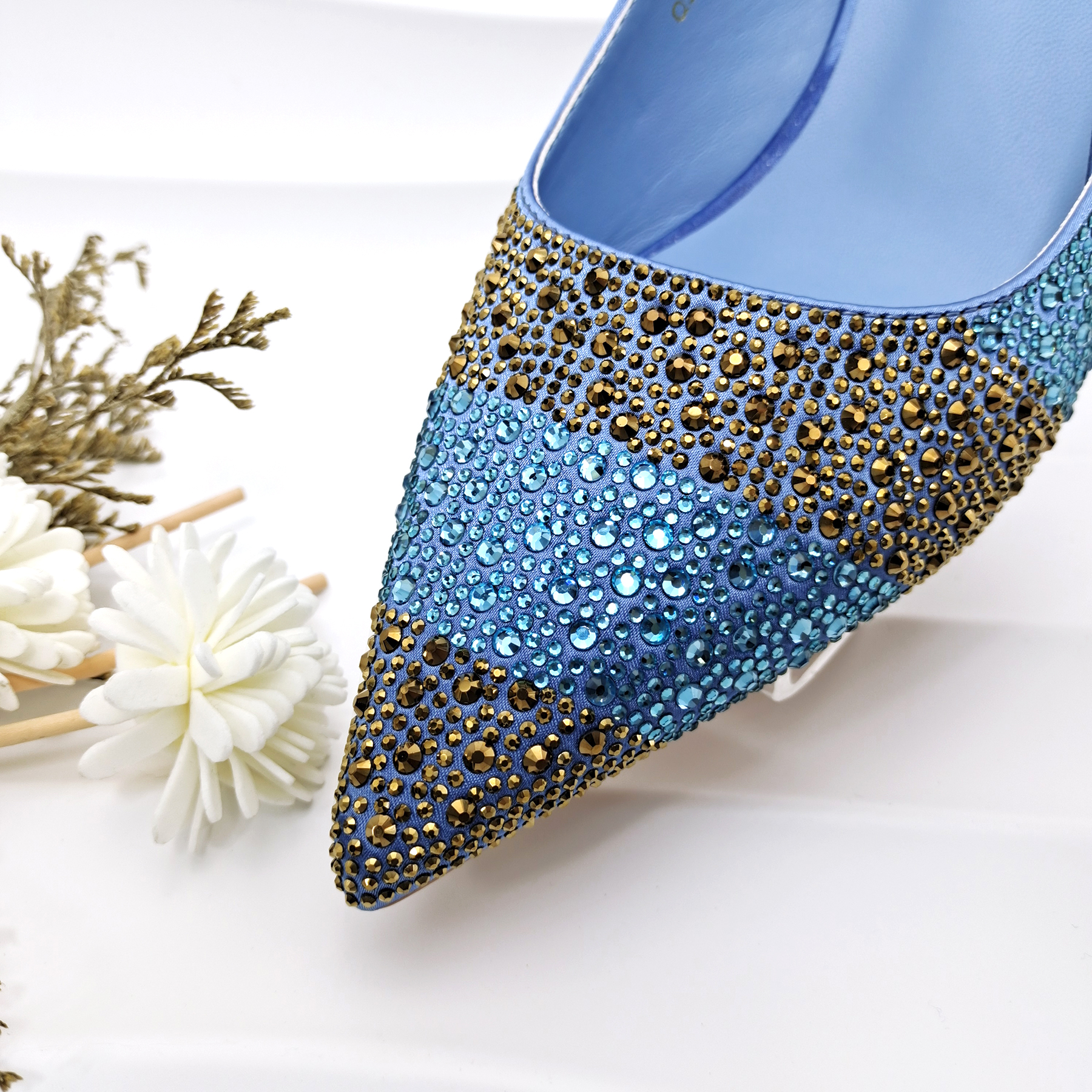 New Italian Design Stylish And - Women'S Shoes Navy Blue ulasan dan harga