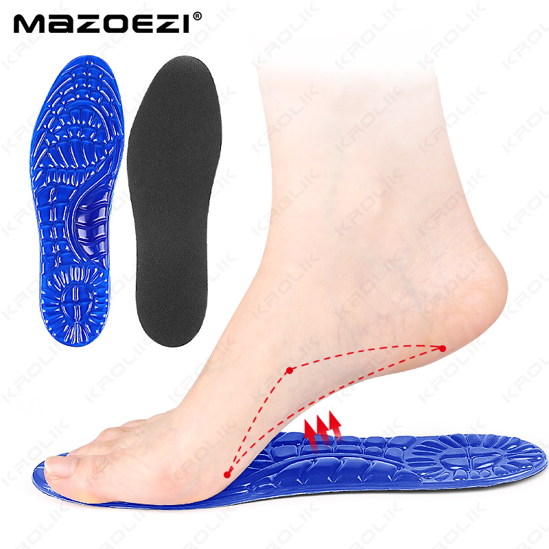 Gel Insole Sport Massaging Sil - Women'S Shoes High Arch Support ulasan dan harga
