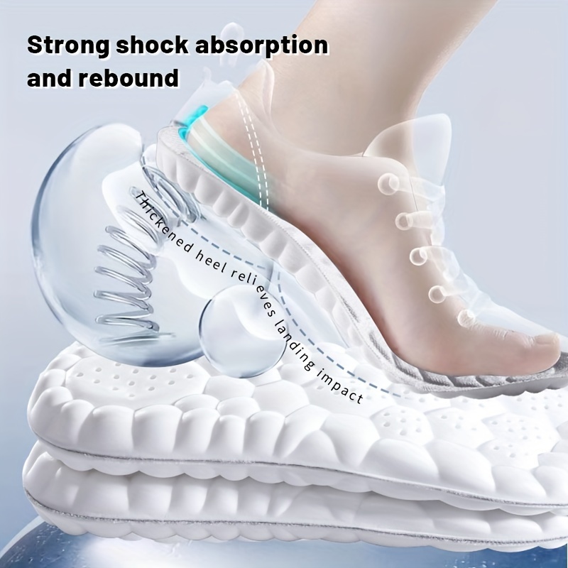 4D Sport Insoles Soft Breathab - Women'S Shoes High Arch Support ulasan dan harga
