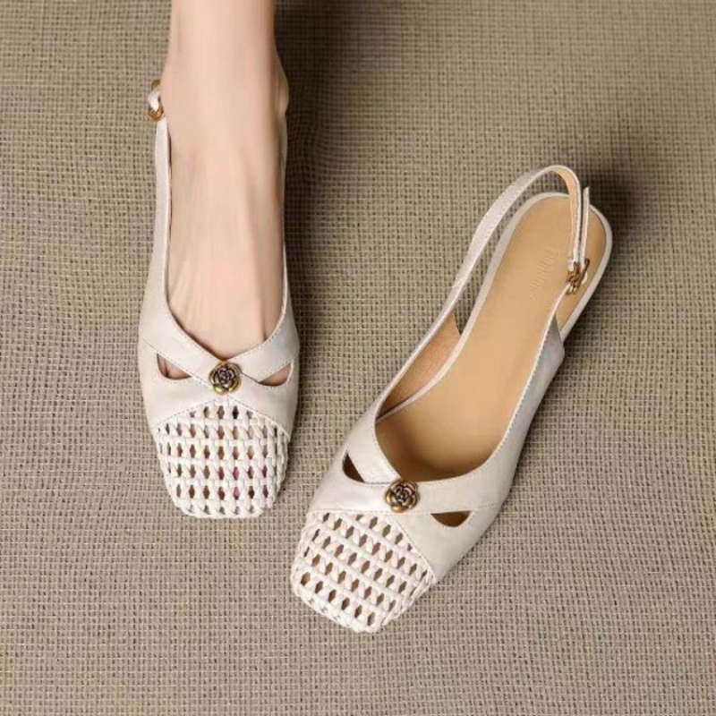 Women's French-style closed-to - Square Toe Mule ulasan dan harga