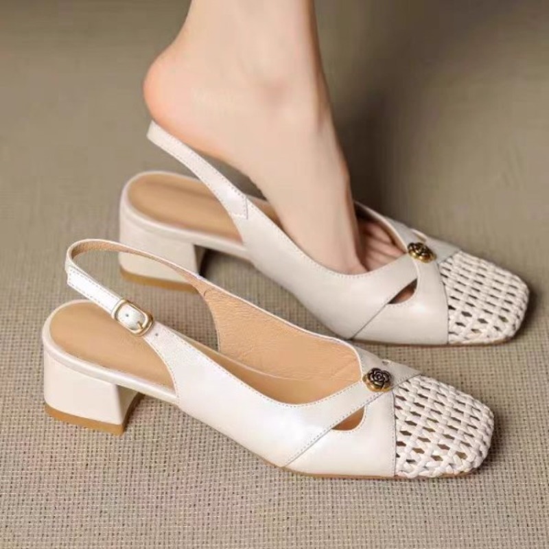 Women's French-style closed-to - Square Toe Mule ulasan dan harga