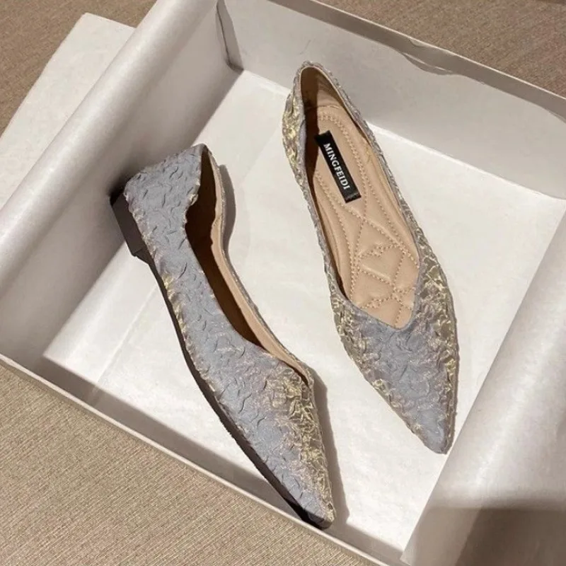 Women's Flat Shoes Pointed Toe - Women Shoes Quick Delivery ulasan dan harga