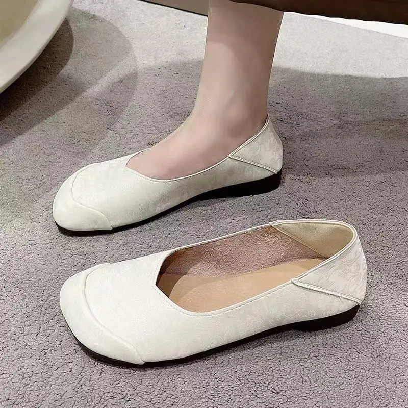 Woman Flats Round Toe Low Heel - Women Shoes Quick Delivery ulasan dan harga