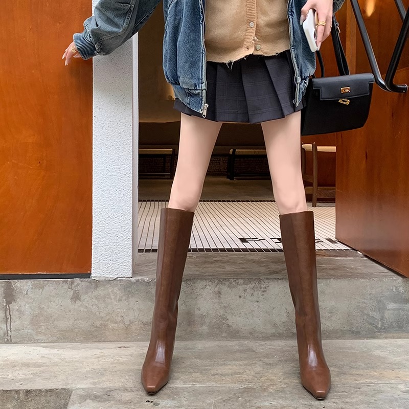 Fashion Knee-High Women's Boot - Women'S Shoes For Work ulasan dan harga