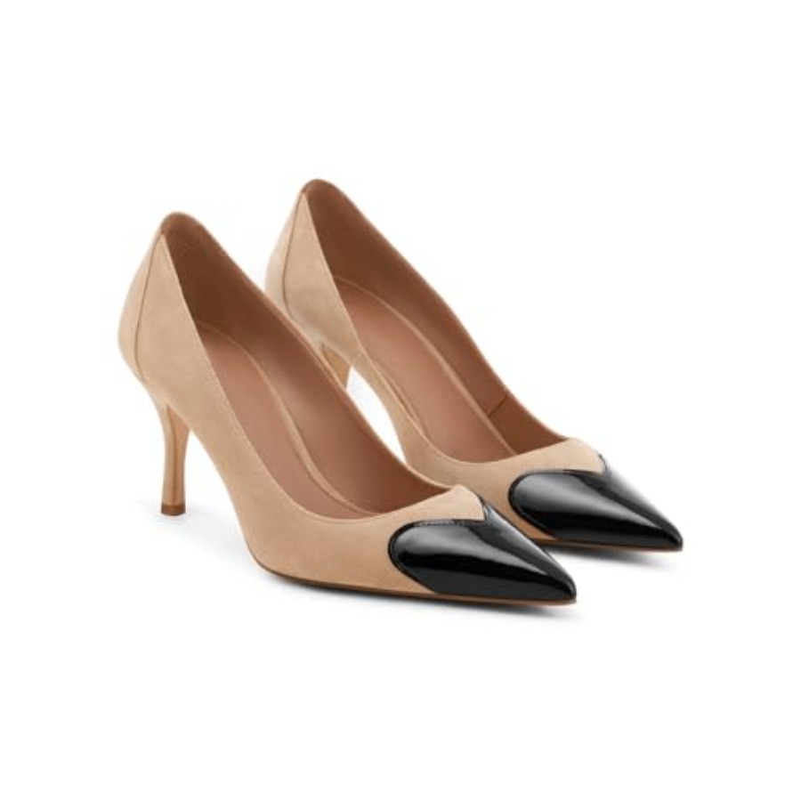 Coutgo Womens Closed Pointed T - Women Shoes Size 7 ulasan dan harga