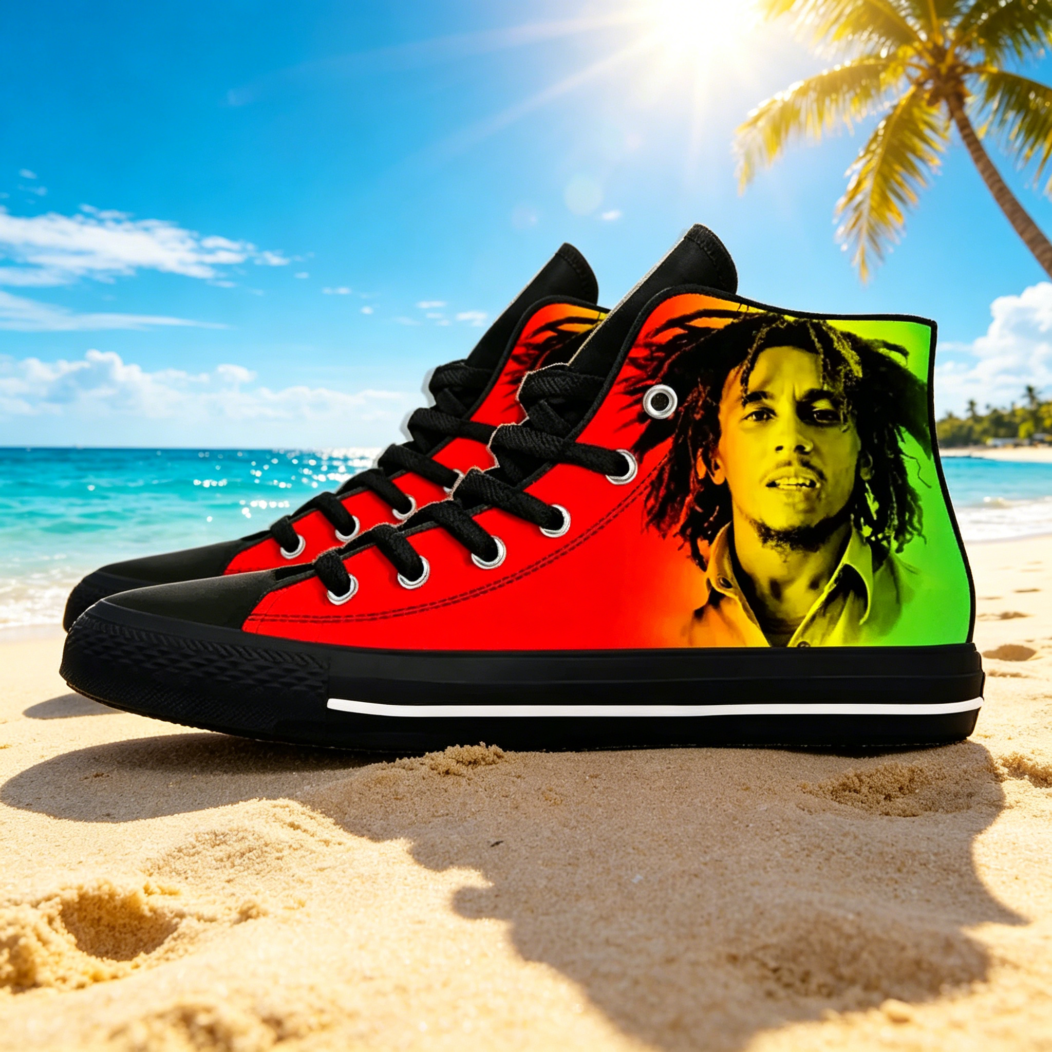 Bob Marley Quote Themed Custom - Women Shoes Quote ulasan dan harga