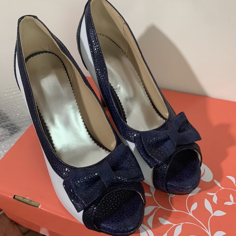 Women's Pumps Shoes High Heels - Women'S Shoes Navy Blue ulasan dan harga