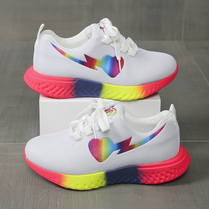 Women Rainbow Sole Light Sneak - Women Shoes Tennis ulasan dan harga