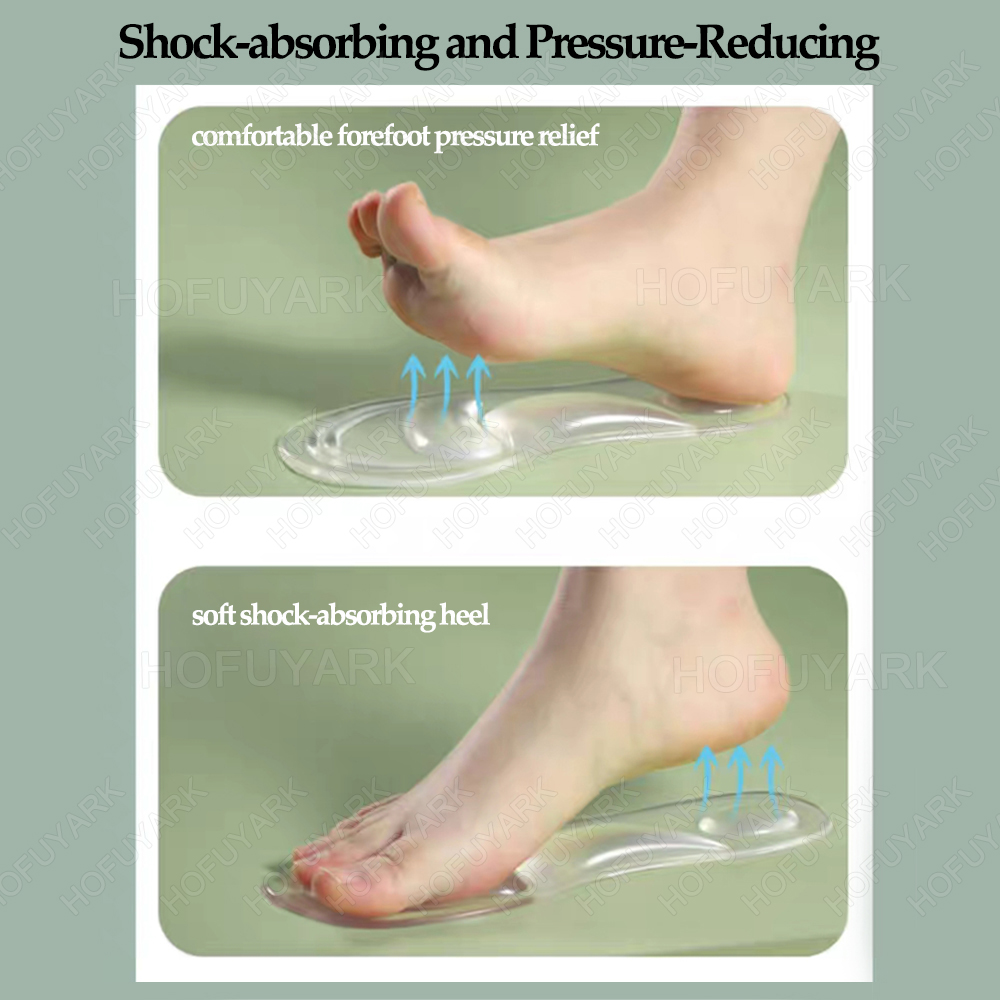 Silicone Gel Insoles Orthopedi - Women'S Shoes High Arch Support ulasan dan harga