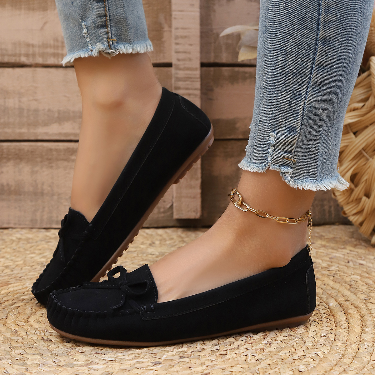 Spring and Autumn Elegant Roun - Women'S Shoes Plus Size ulasan dan harga
