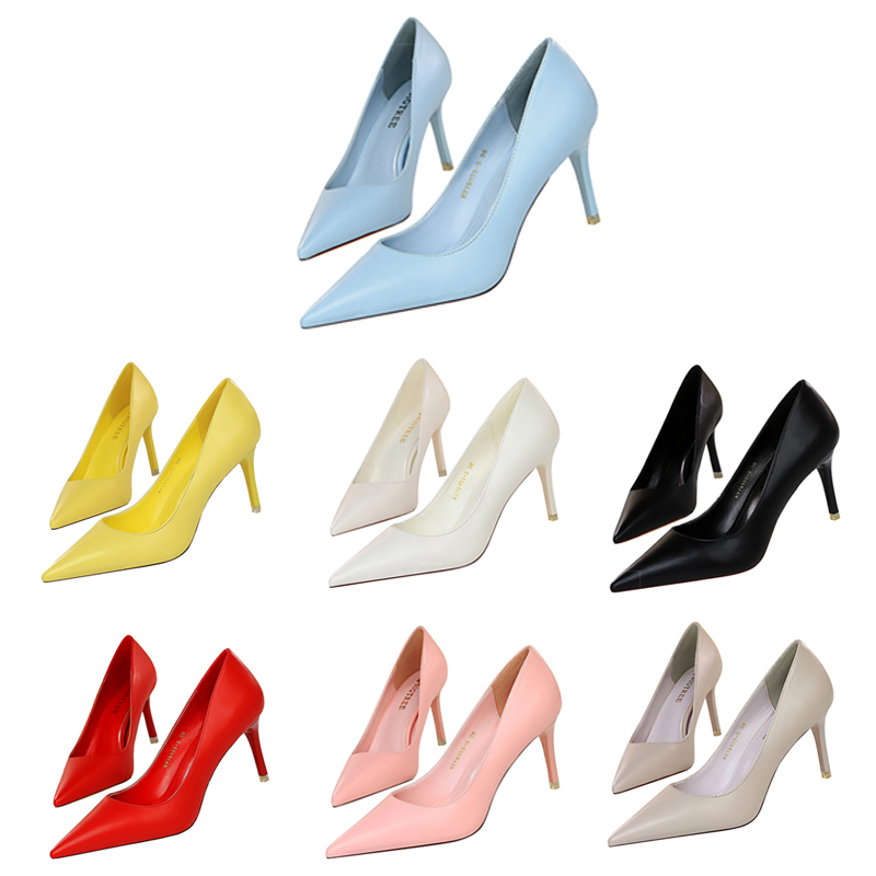 Woman Fashion Career Formal 7. - Women'S Shoes Navy Blue ulasan dan harga