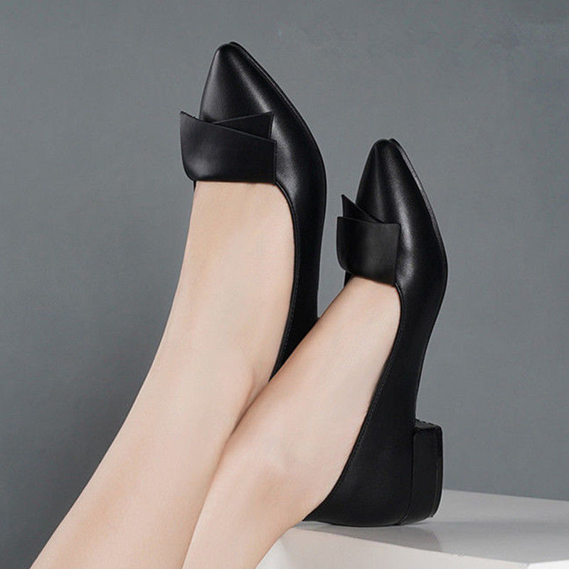 Pointed Toe Low Heel Elegant L - Women Shoes Quick Delivery ulasan dan harga