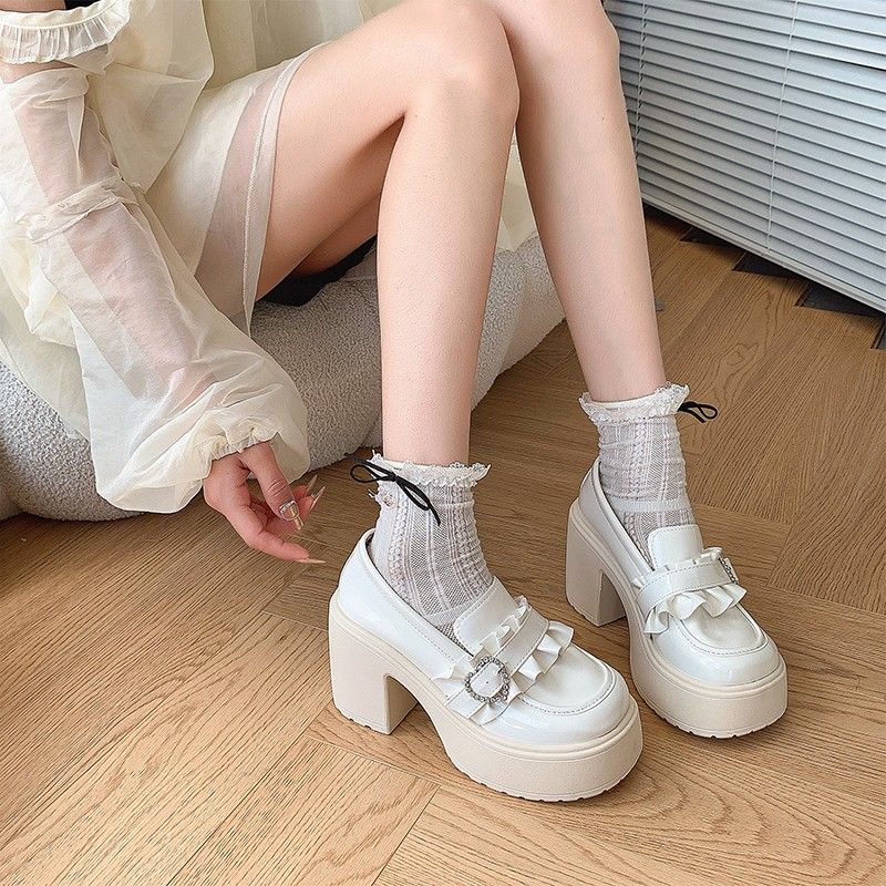 Woman Pumps Rhinestone Round T - Women Shoes Quick Delivery ulasan dan harga