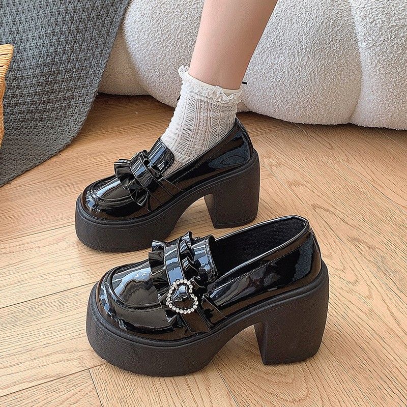 Woman Pumps Rhinestone Round T - Women Shoes Quick Delivery ulasan dan harga