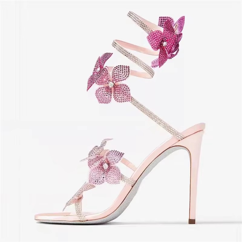 Eilyken Sexy CRYSTAL Flower Th - Gladiator Sandal Women ulasan dan harga