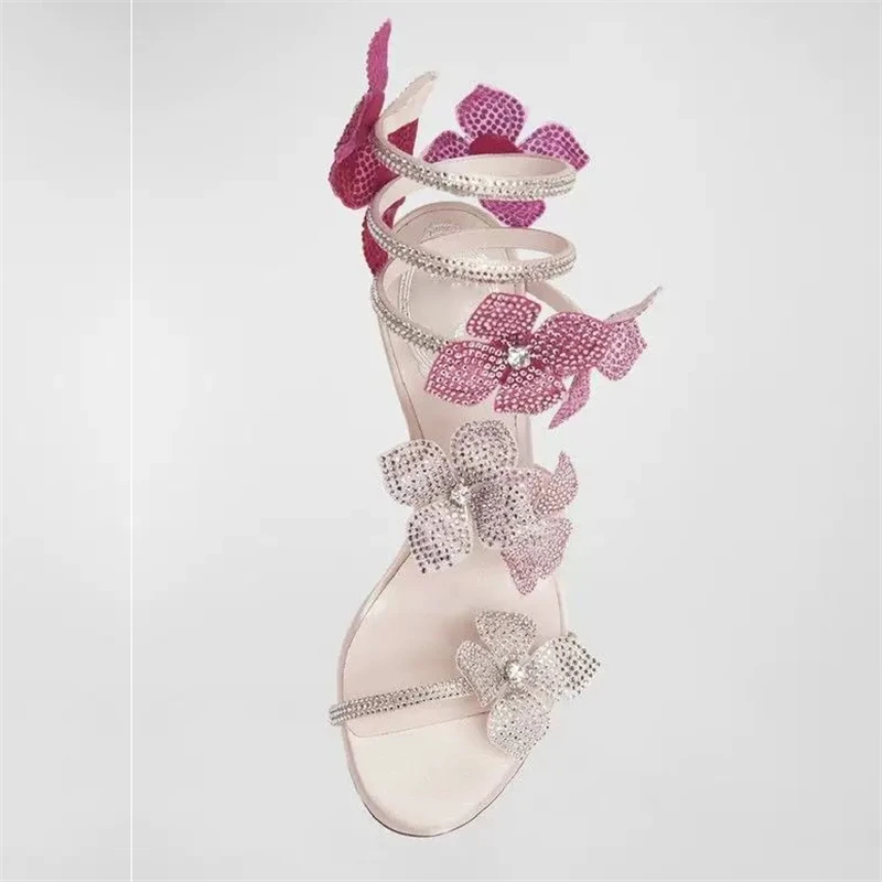 Eilyken Sexy CRYSTAL Flower Th - Gladiator Sandal Women ulasan dan harga