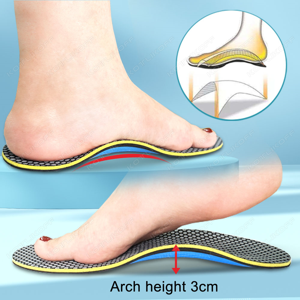 1/2 Pairs EVA Orthopedic Insol - Women'S Shoes For Plantar Fasciitis ulasan dan harga