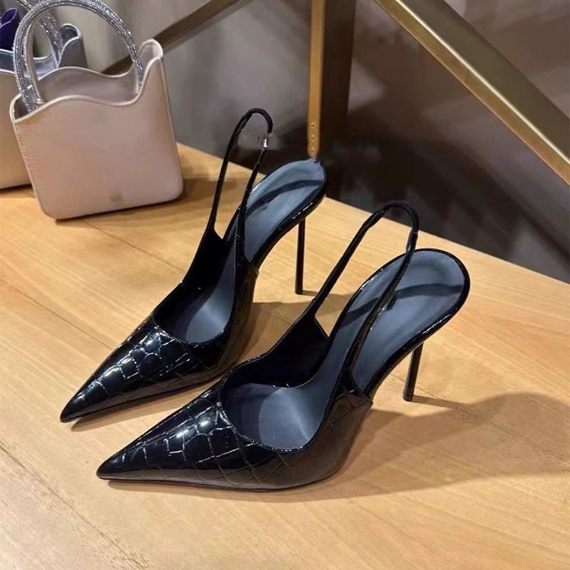 New Simple Pointed Back Hollow - Women Shoes Formal ulasan dan harga