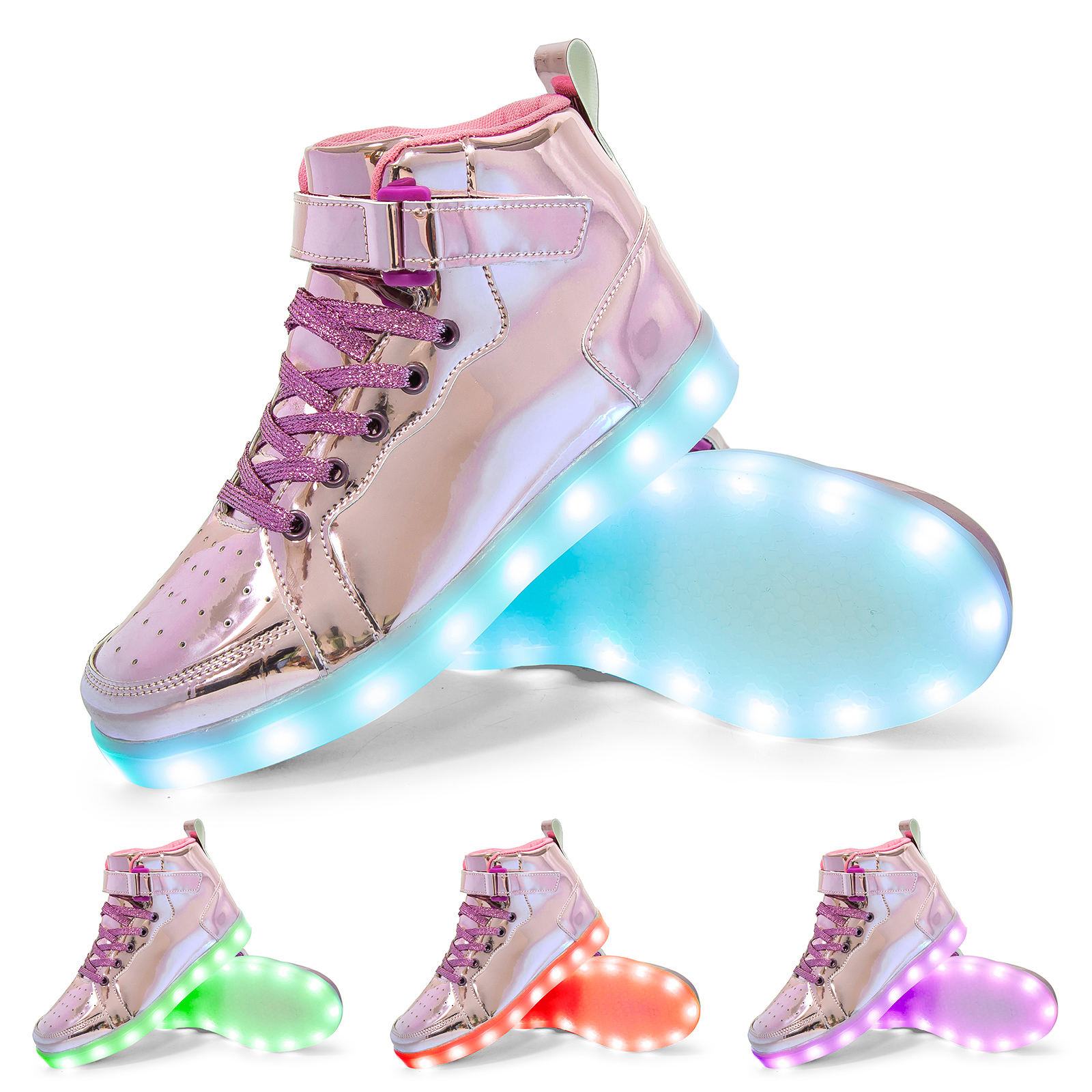 Size 25-47 USB Charging Glowin - Women Shoes Size 7 ulasan dan harga