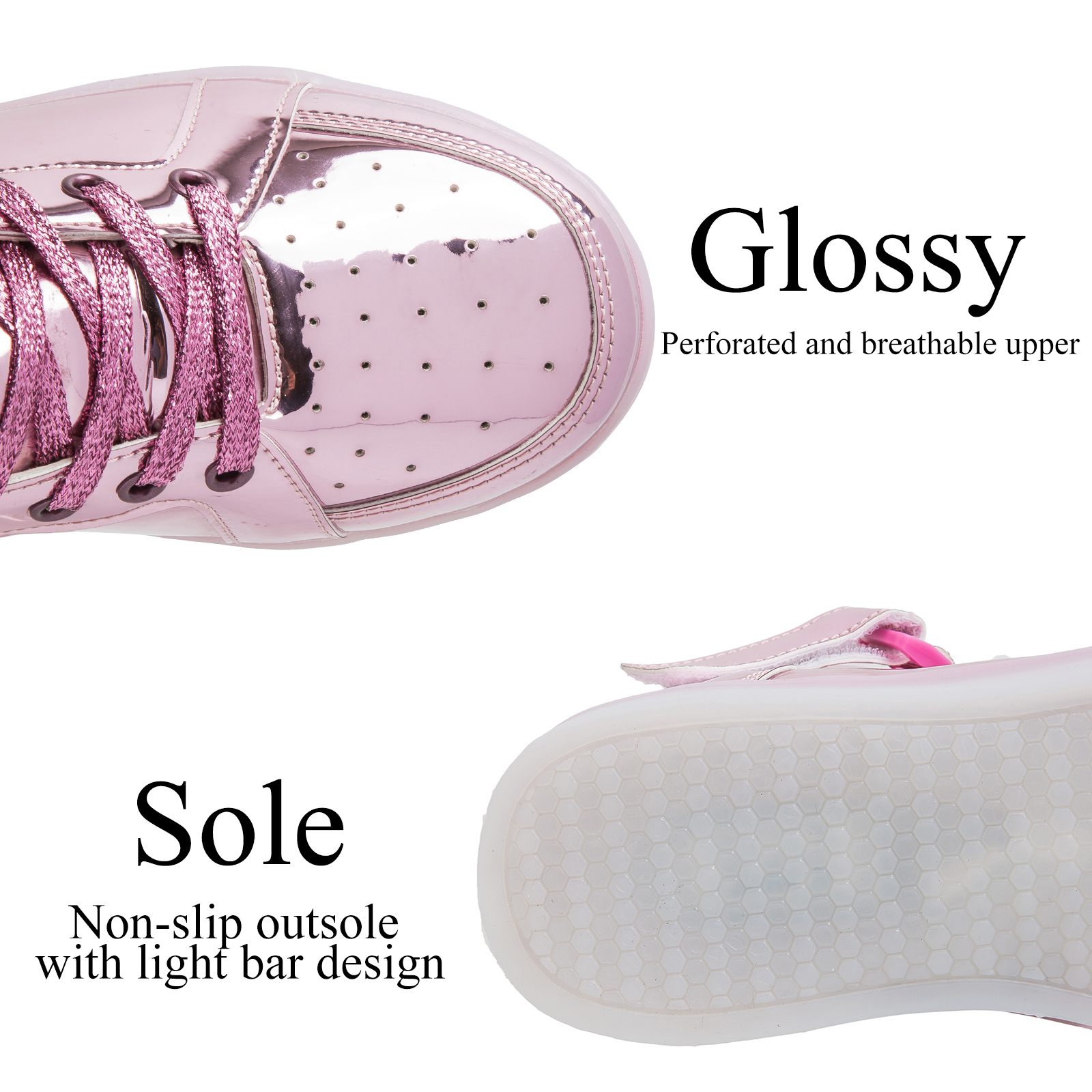 Size 25-47 USB Charging Glowin - Women Shoes Size 7 ulasan dan harga