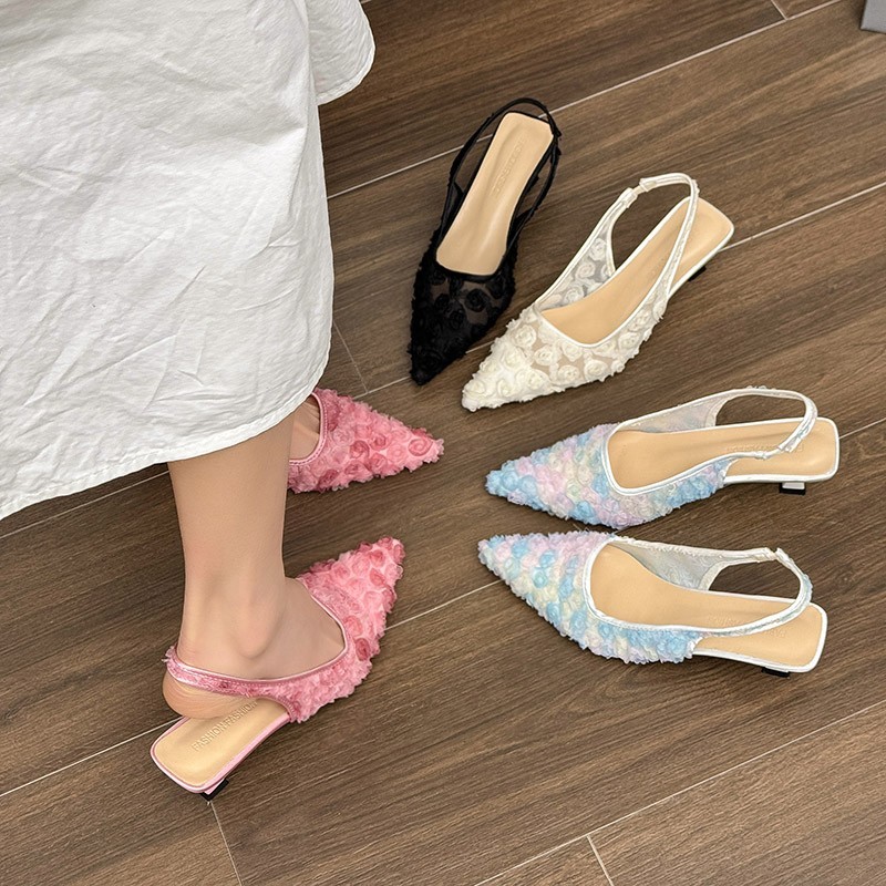 Summer Elegant Pointed Sexy Br - Women'S Shoes Plus Size ulasan dan harga