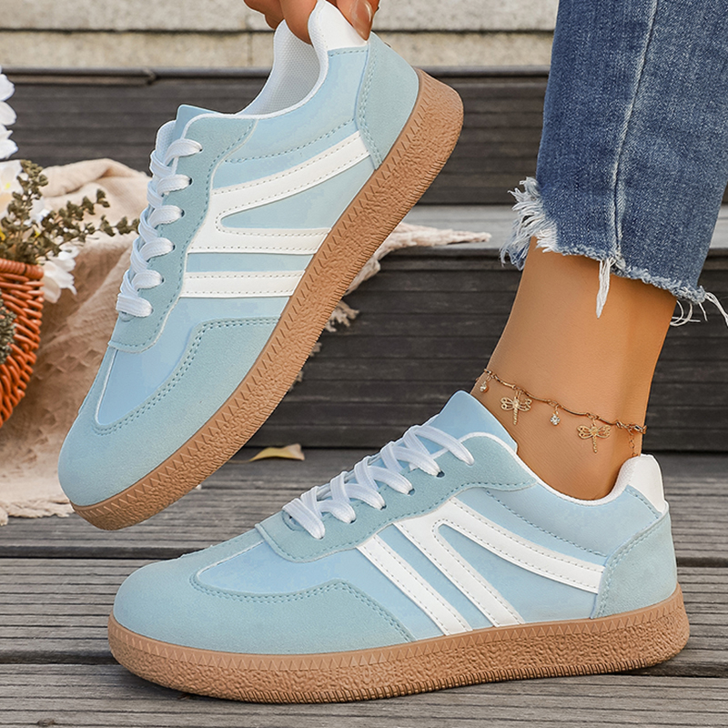 Light Blue Platform Sneakers W - Women'S Shoes Navy Blue ulasan dan harga