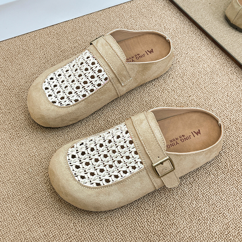 Mesh Women Slippers Flats Mule - Women Shoes Size 7 ulasan dan harga