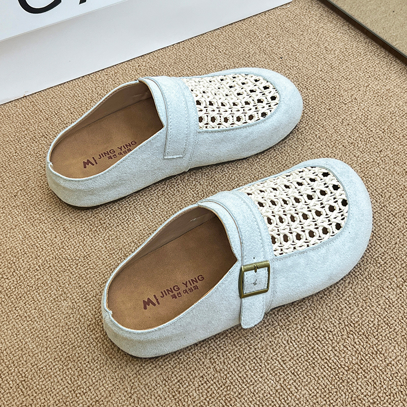 Mesh Women Slippers Flats Mule - Women Shoes Size 7 ulasan dan harga