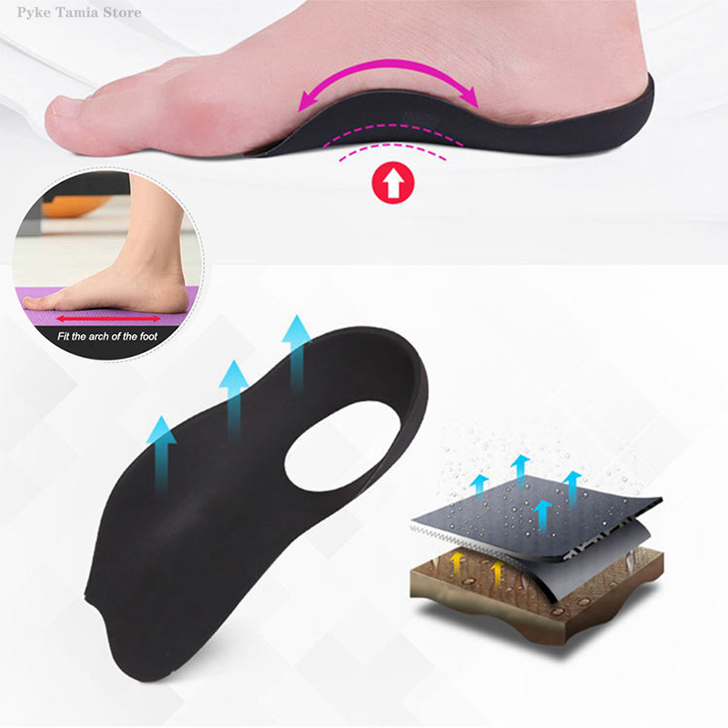 1Pair Flat Feet Insoles Orthot - Women'S Shoes For Plantar Fasciitis ulasan dan harga