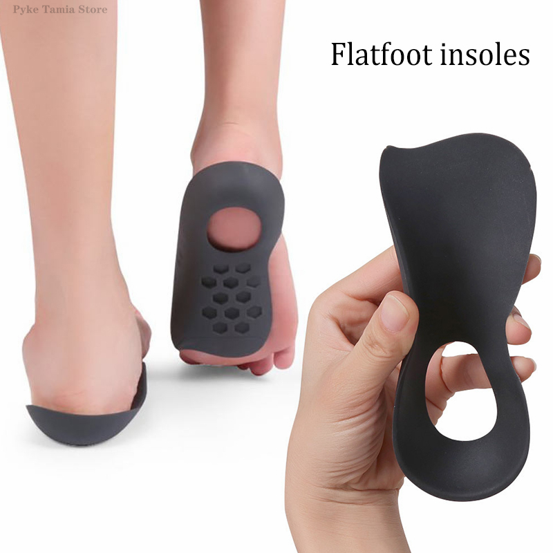 1Pair Flat Feet Insoles Orthot - Women'S Shoes For Plantar Fasciitis ulasan dan harga