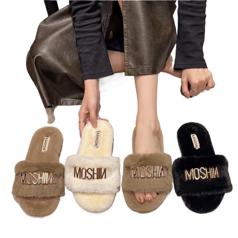 Plus Size 35-42 Plush Slippers - Women'S Shoes Plus Size ulasan dan harga