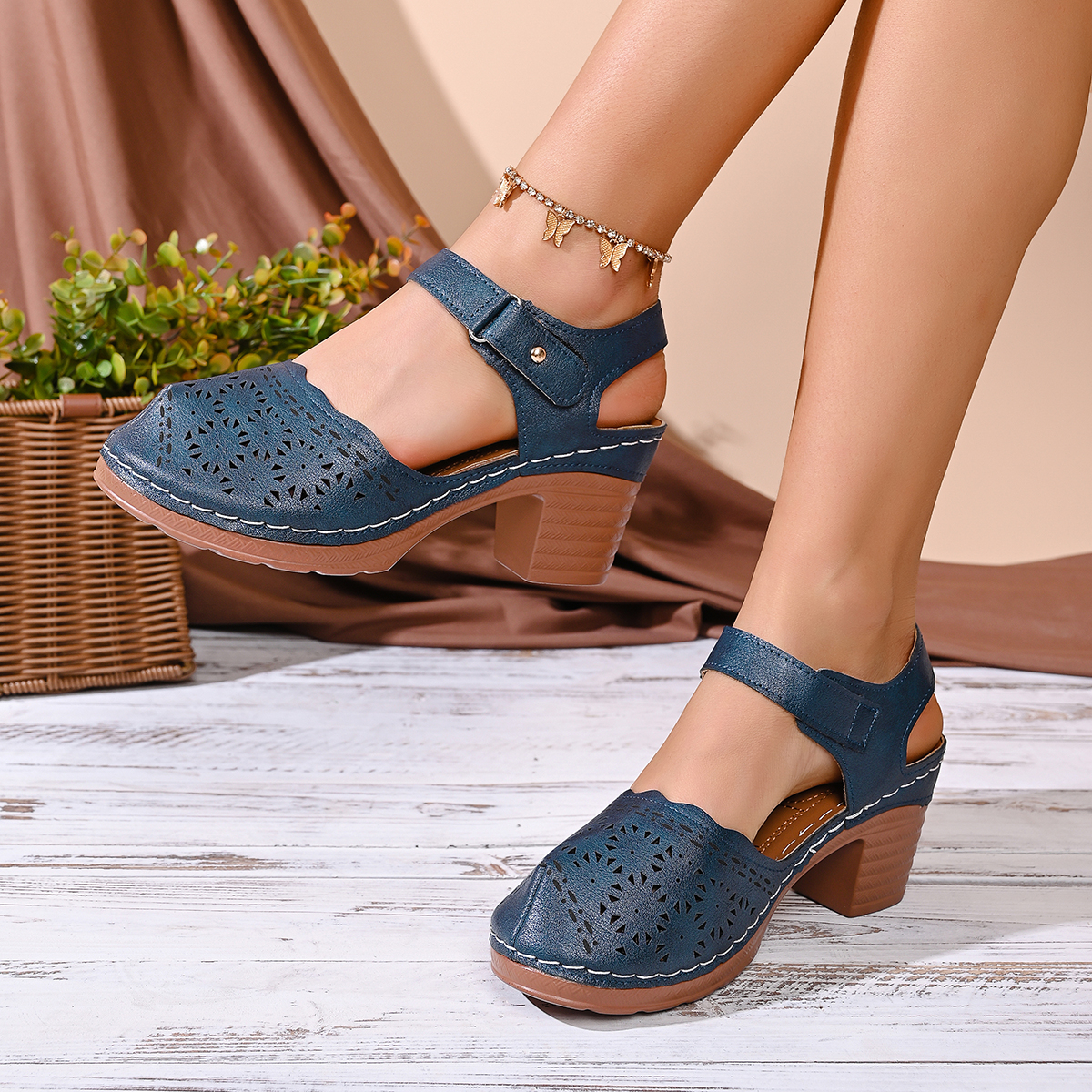 Women Casual Shoes Hollow Clos - Women'S Shoes Plus Size ulasan dan harga