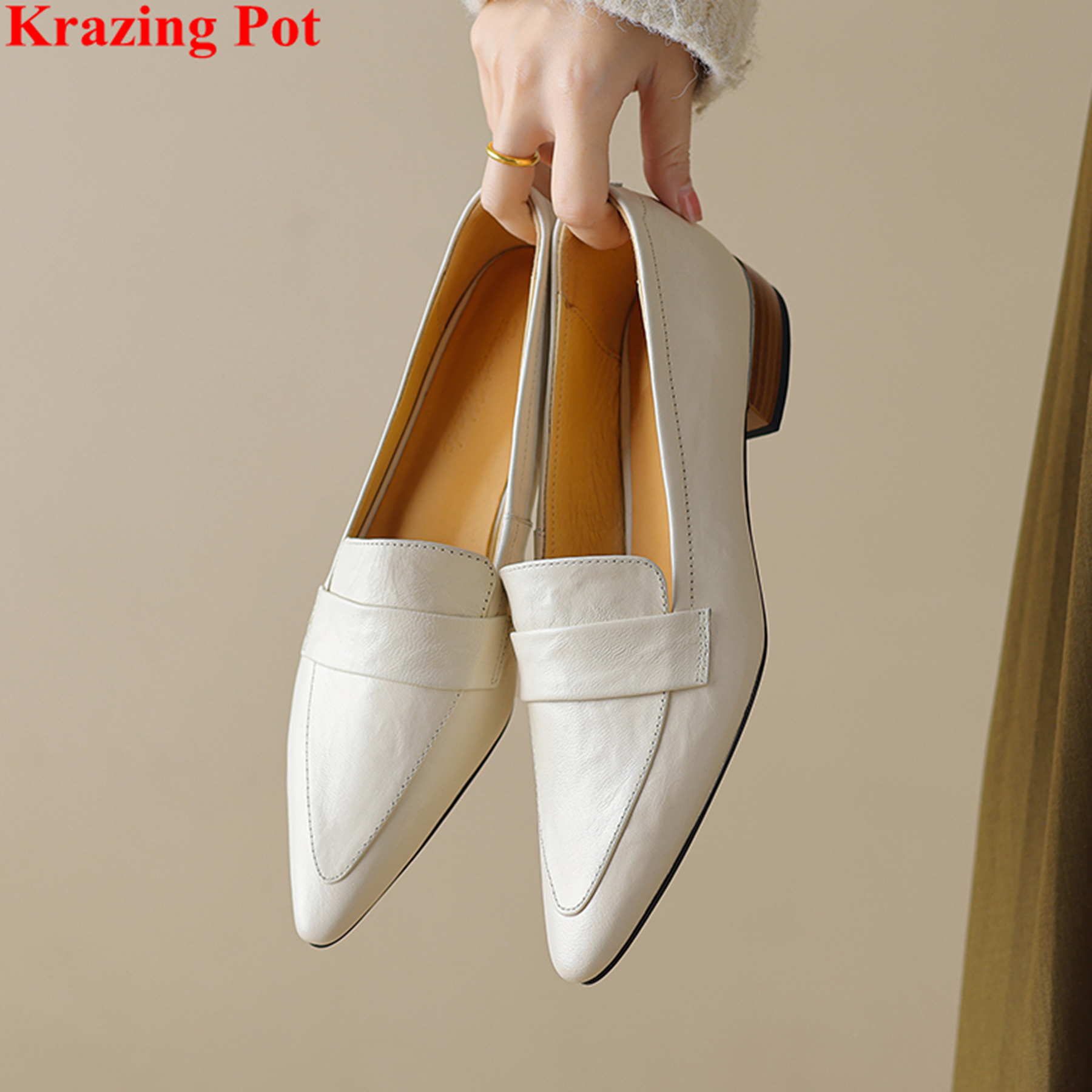 Plus Size 33-42 Sheepskin Poin - Women'S Shoes Plus Size ulasan dan harga
